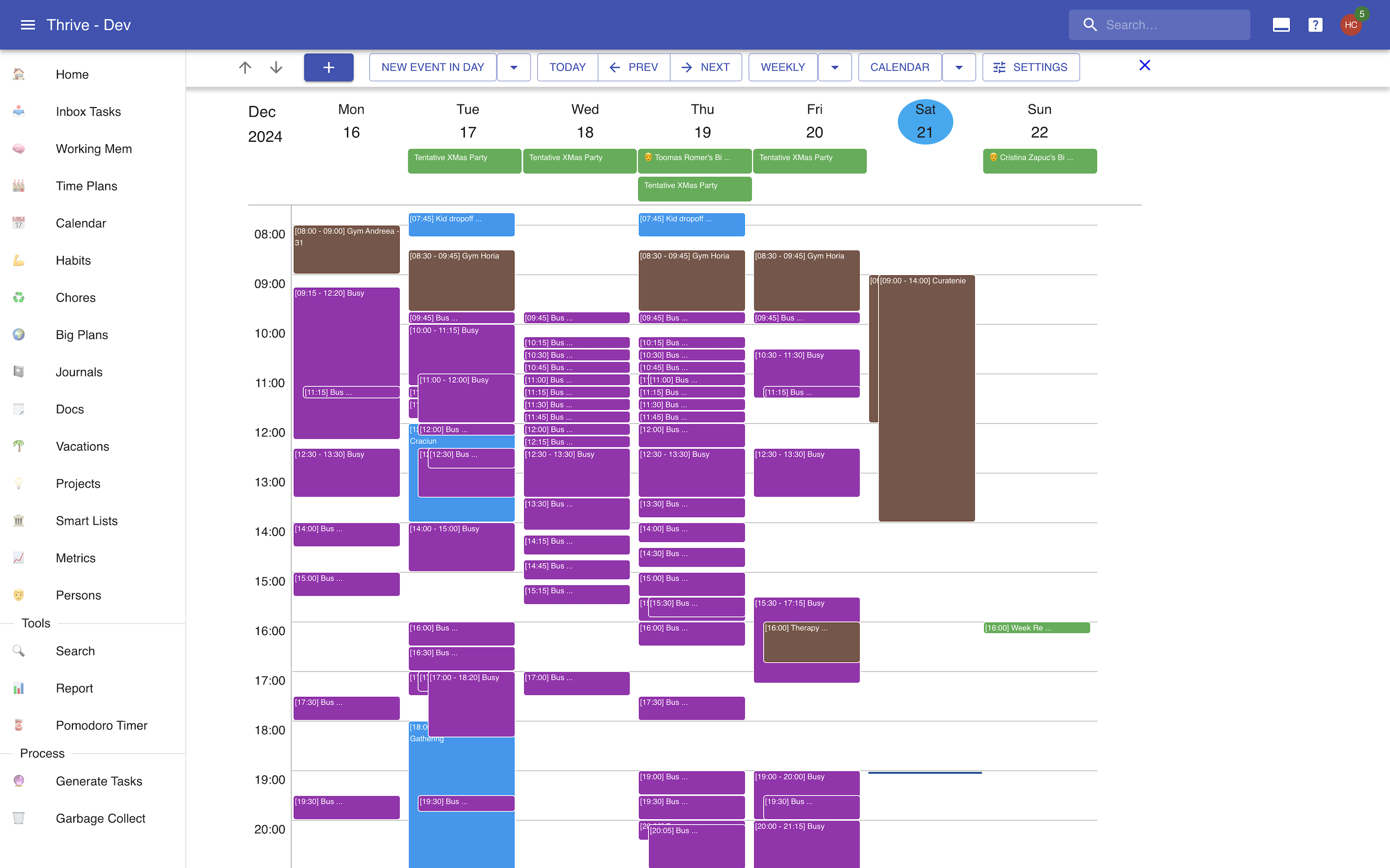 Calendars